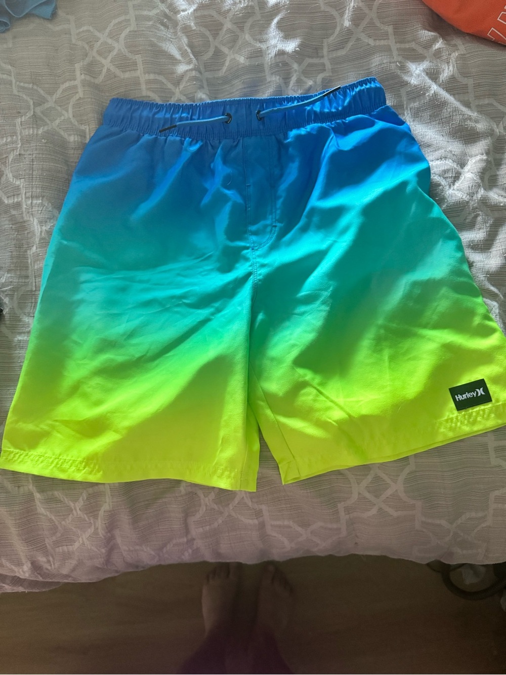 Hurley Bright Sky Blue Swim Shorts